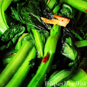 Choi Sum with Garlic 3