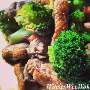 duck stir fry with broccoli