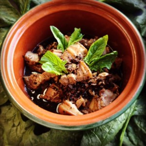 Steamed Pork Belly in Preserved Black Beans. 3